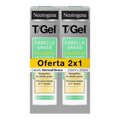 Anti-Schuppen Shampoo Neutrogena Gel Champú Anticaspa Graso 250 ml