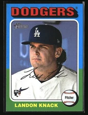 2024 Topps Heritage Landon Knack Rookie #532 RC Los Angeles Dodgers