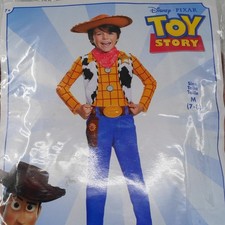 NEW Disney Disguise Toy Story Woody Halloween Dress Up Costume Kids 7/8