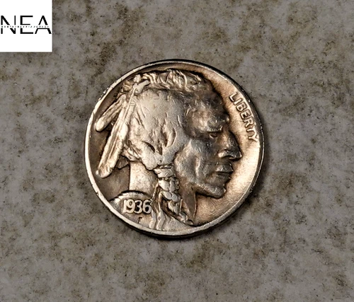 1936-D Buffalo Nickel ~ Extra Fine XF/EF ~ Better Date! ~ ZB739