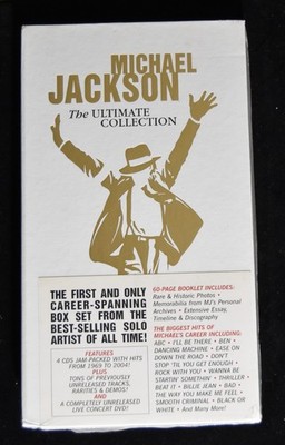 Michael Jackson ''The Ultimate Collection'' BRAND NEW 4 CD + 1 DVD Limited BOX SET