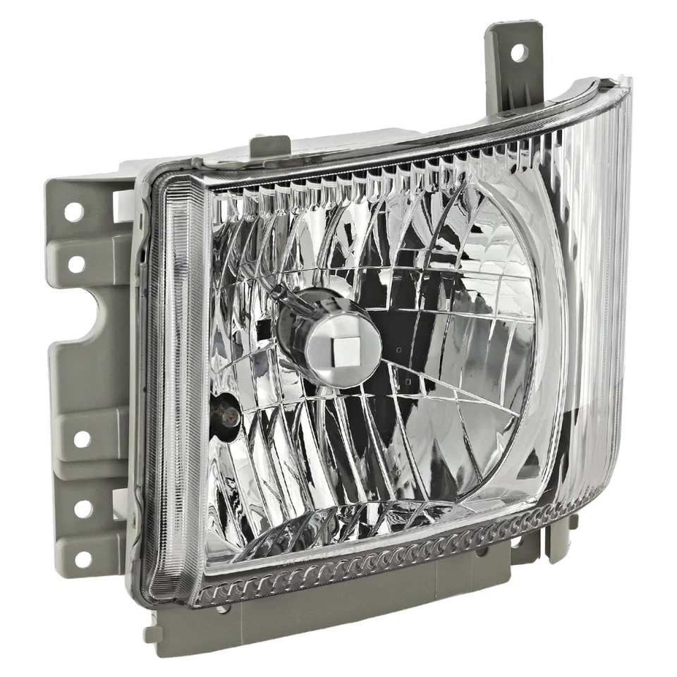 Driver and Passenger Headlights For GMC W3500 Forward 2007-2008 Halogen w/ Bulbs - Image 4 of 4