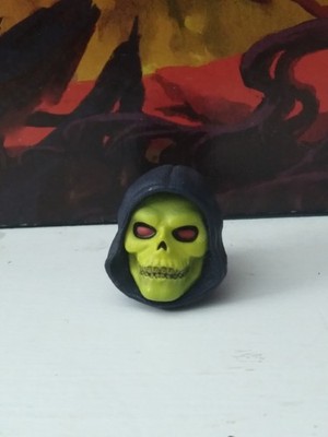 skeletor head new eternia masterverse viking fodder parts