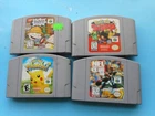 4 NINTENDO 64 GAMES - READ DESCRIPT.  POKEMON SNAP, RUGRATS, HEY YOU PIKACHU