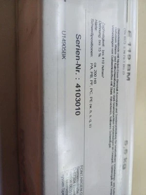 FONTARGEN GMBH 10 Schweisselektroden E NiFe 119 BM BG 23 Guss Grauguss Temperguss Sphäroguäss