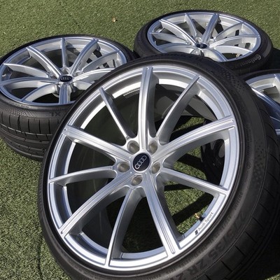 21 AUDI RS6 RS7  SPORTBACK RIMS TIRES NEW SET OEM FACTORY 4KO601025DJ