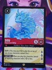 NON FOIL SISU EMPOWERED SIBLING 125/204 LEGENDARY Disney Lorcana URSULAS RETURN