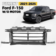 Lower Radiator Shutter Grille W/O Motor For 2021-2025 Ford F-150 ML3Z-8475-E