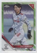 2021-22 Topps Chrome UEFA Women's Champions League 14/99 Saki Kumagai #31 xr1