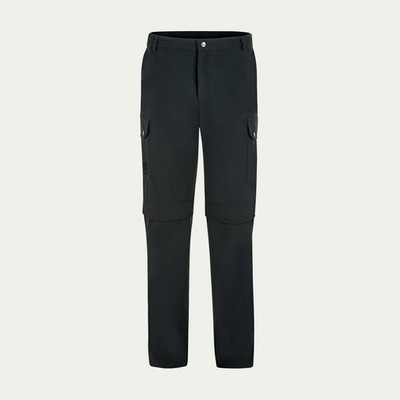 66° North Jadar Pants Men s XL Black Stretch Hiking Cargo Detachable NWT 34x35