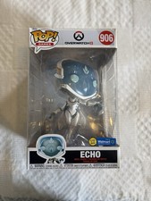 Funko Pop! Vinyl Jumbo 10 in: Overwatch - Echo (Glows In The Dark) - Walmart...