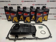 PORSCHE PANAMERA 0C8/TR80 AUTO GEARBOX FILTER GASKET AISIN ATF 6+ FE 7L OIL KIT