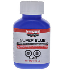 Birchwood Casey 13425 Super Blue Liquid Gun Blue 3 oz Bottle Gun Bluing Solution