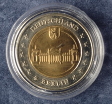 2 Euro Specimen Probe, Berlin, sehr schön in Münzkapsel