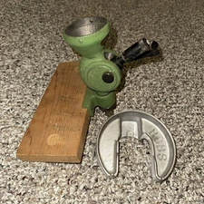 Vintage Redding Cortland NY Cast-Iron Shotshell Press + Ring Sizer - RARE GUN