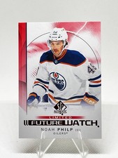 2024-25 SP Authentic Limited Noah Philp RC #194 Red Parallel Oilers Rookie
