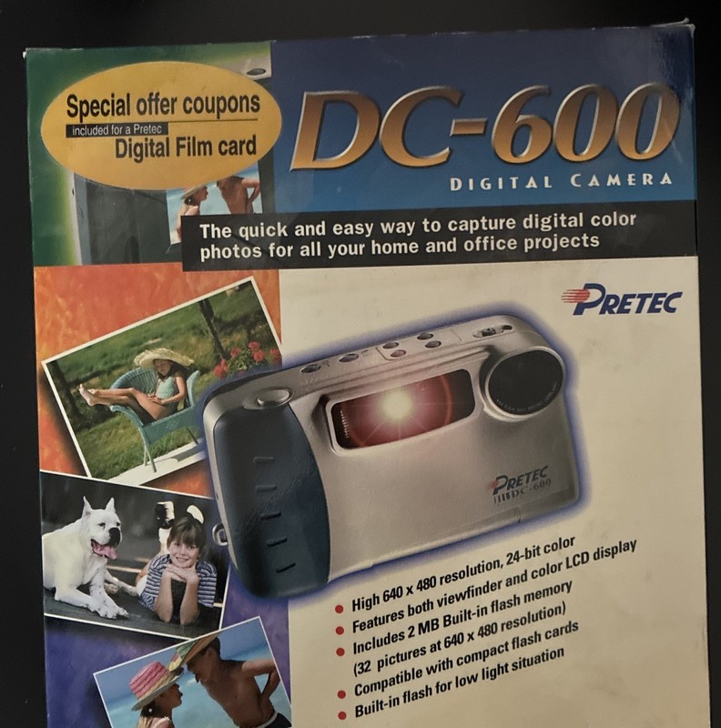 PREPEC DIGITAL CAMERA DC- 600 VINTAGE 1998? See Description