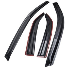New Window Visors Vent Sun Rain Guards For Ford Focus 4 Door Hatchback 2012-2018