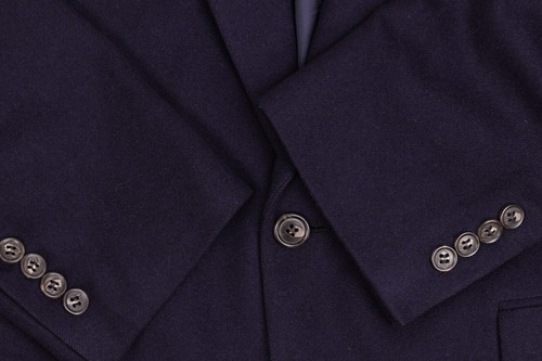 Jos. A Bank Kent Navy Pure Cashmere Mens Jacket Blazer Size 41R - Picture 7 of 13