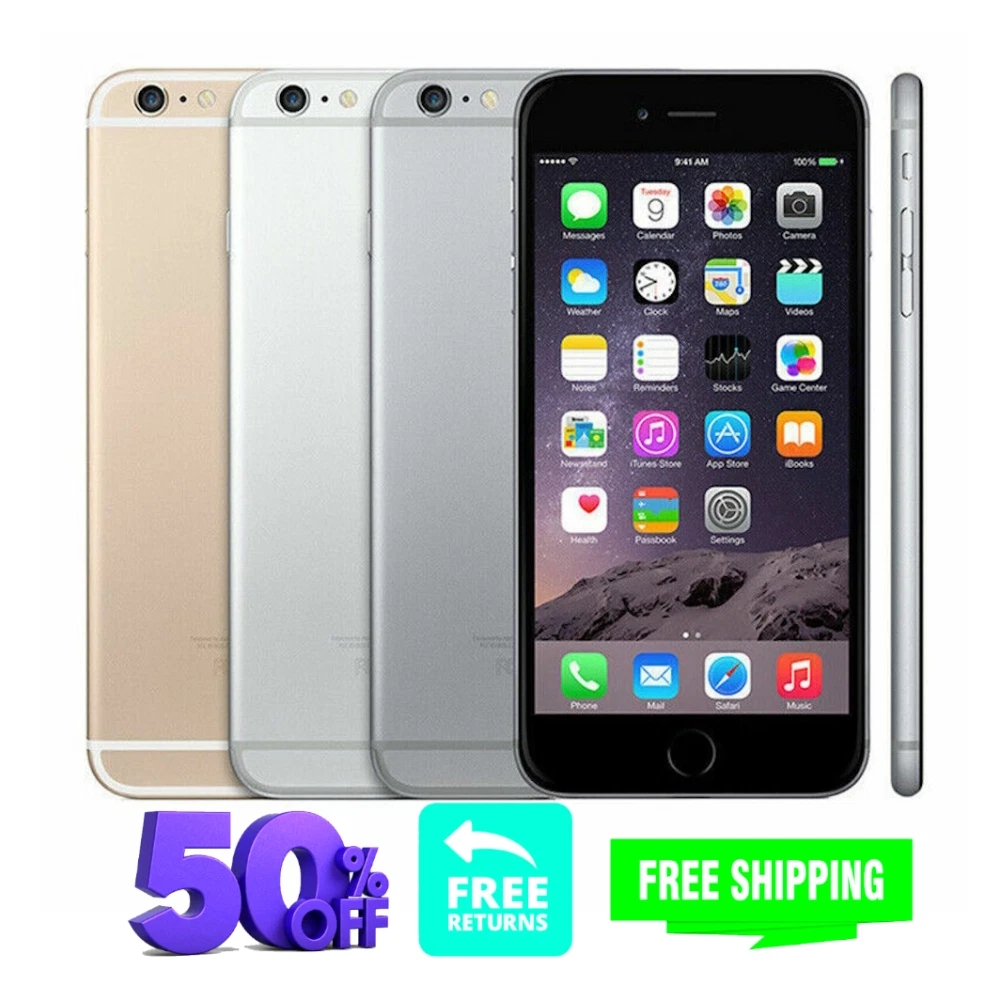 Apple iPhone 6 plus 128GB 箱付き　不具合なし Apple iPhone 6 Plus 128GB Phones for Sale | Shop New & Used Cell