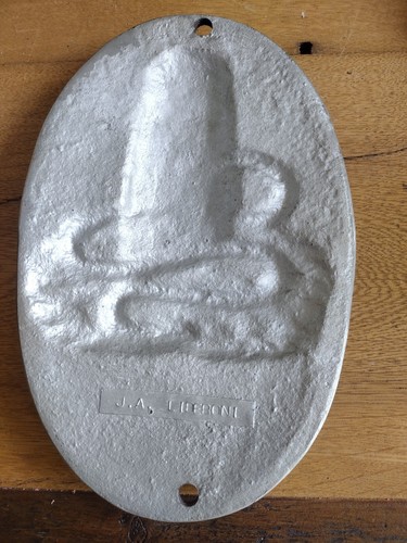 VINTAGE CAST IRON FIRE MARK SIGN : FIRE HYDRANT & HOSE FA (FIRE ASSOCIATION ) - 第 5/14 張圖片