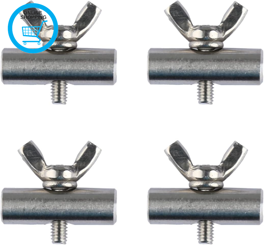 4PCS Awning Rail Stoppers Campervan Awning Stoppers for Caravan Motorhome Camper