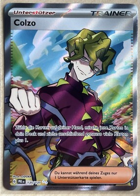 Colzo Trainer Full Art 135/131 Prismatic Evolution DE - Near Mint