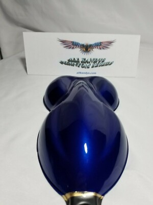 All Kandy's Deep Ocean Blue Medium Gold Glowin Base Wet Wet Clear Quart Kit
