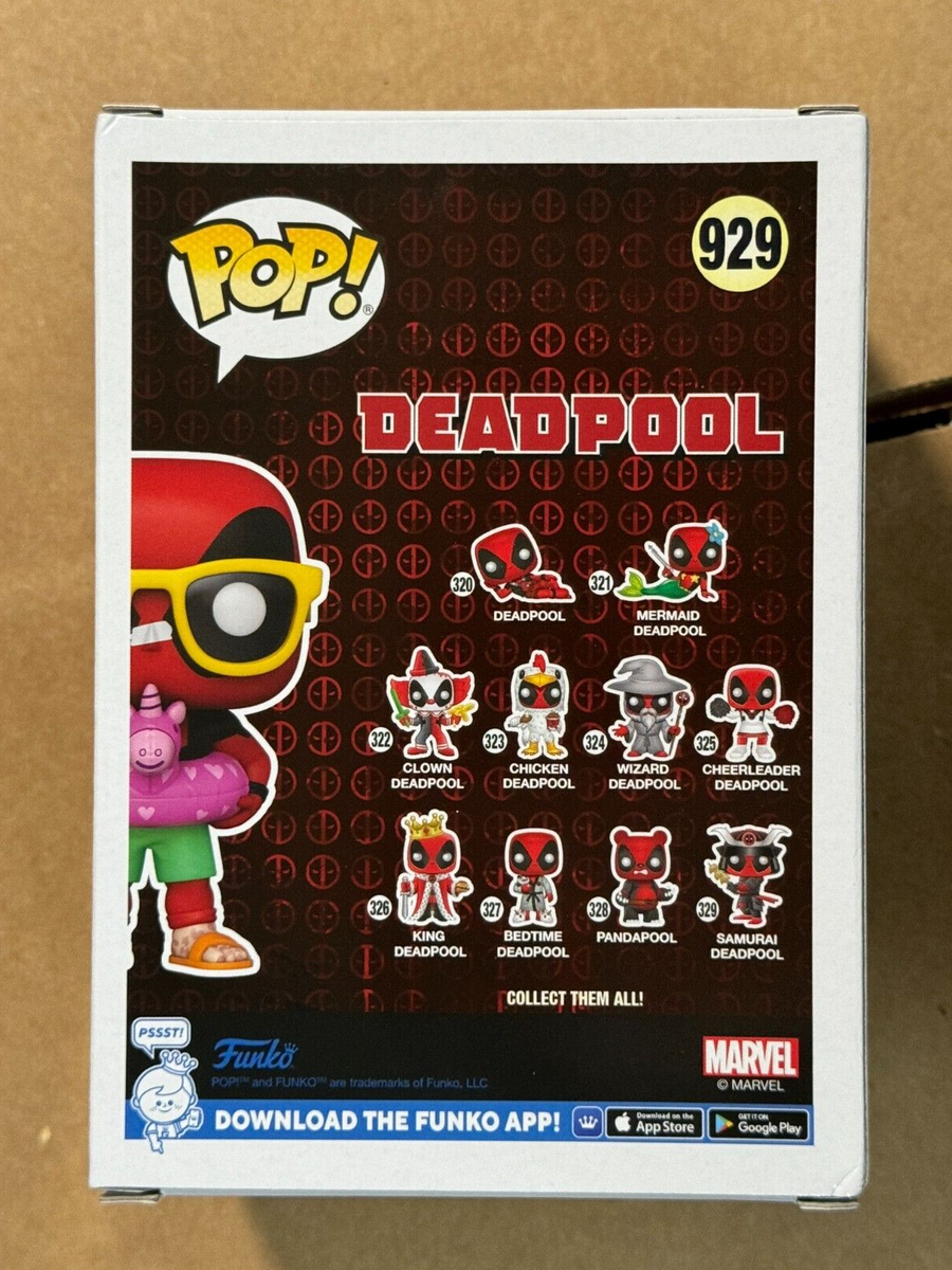 Funko Pop! Marvel Lazy River Deadpool Black Light Bucket List