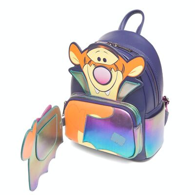 Loungefly DIsney Pooh Rainbow Holographic Vampire Tigger  display picture 1