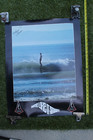Lance Carson Autographed Malibu Longboard Surfboard Original Surfing POSTER