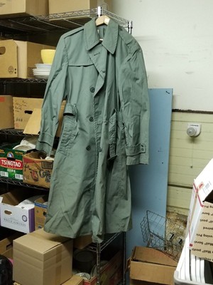 army raincoat