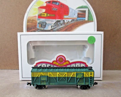 BACHMANN WAGON "NORTH WESTERN" à BOGIES + boite éch N réf 53-1015-31 - Photo 1/4