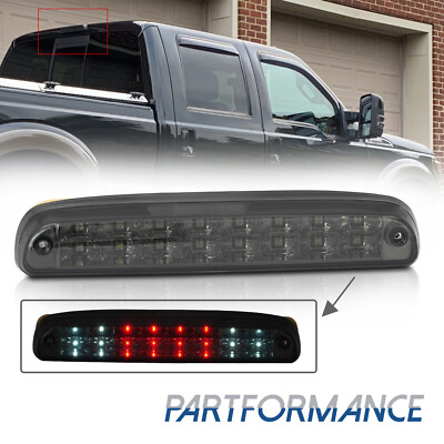 LED 3rd Brake Light Clear For 1999-2016 Ford F250 F350 Super Duty Cargo