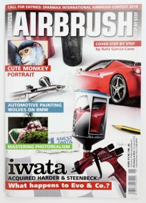 Airbrush Step by Step Magazine ASBS 01/18 No. 46