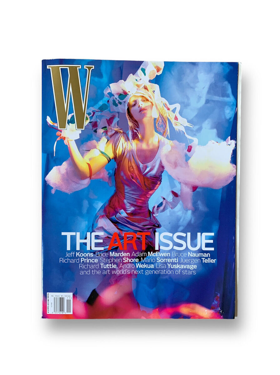 W Magazine November 2006 The Art Issue Gorgeous Magazine 372 Pages