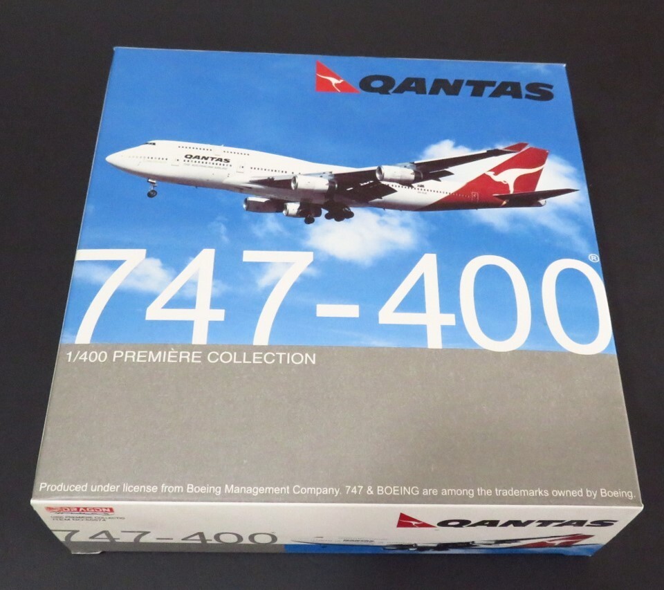 Dragon Wings Qantas B747-400. VH-OJO. 1:400 Scale. LONG REACH