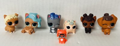 #ad Lot of 7 LOL Surprise Mini Pets Animals 1 Robot Figures Toys $15.00