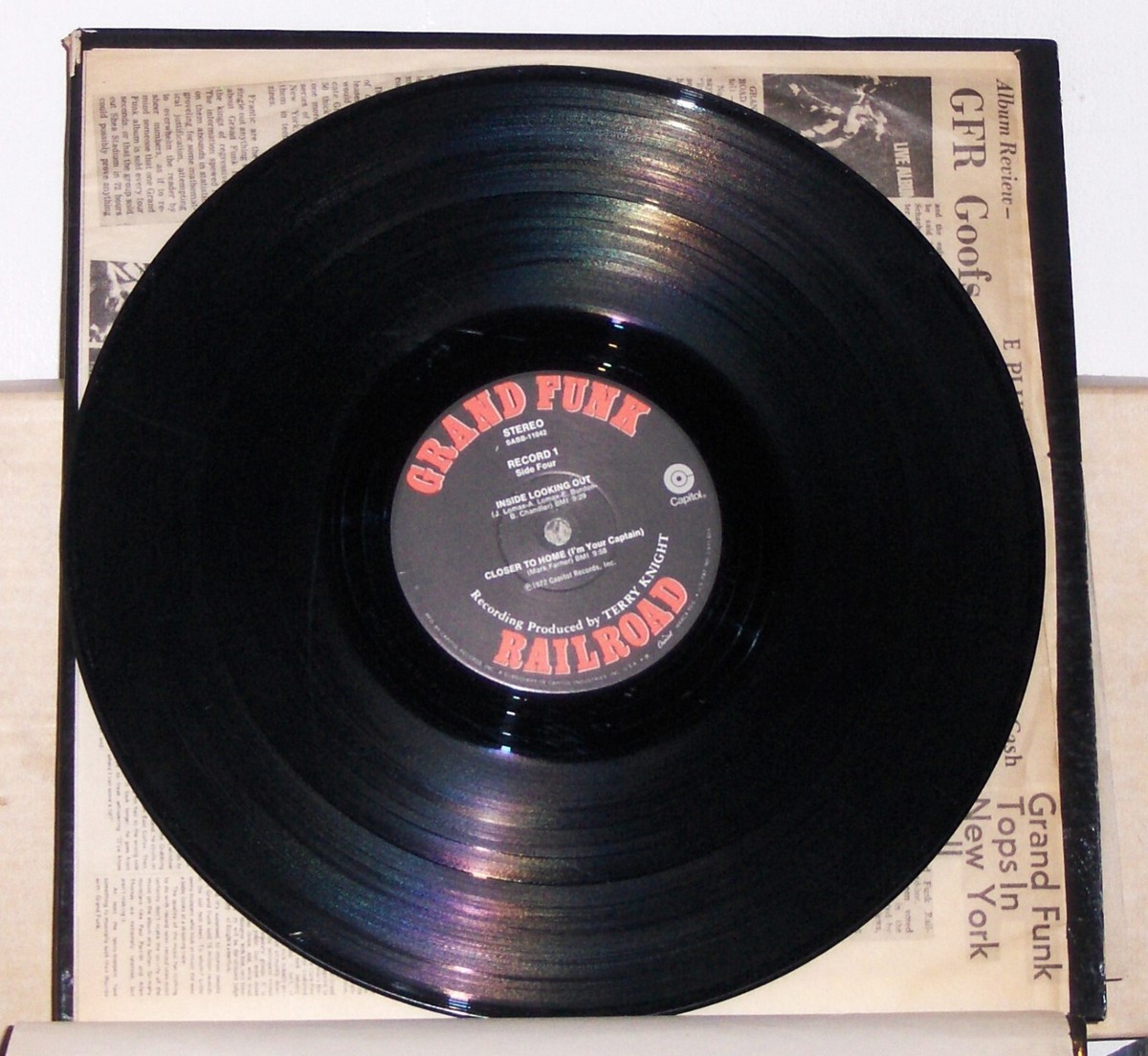 GRAND FUNK RAILROAD レコード　6枚セット Grand Funk Railroad - Grand Funk / VG / LP, Album, Red | eBay