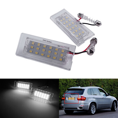 2 stk Canbus LED Kennzeichenbeleuchtung Beleuchtung für BMW X3 E83 2003-2010 LCI