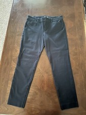 Old Navy Pixie Never-Fade Women's Size 8 Black Stretch Fabric Slim Leg
