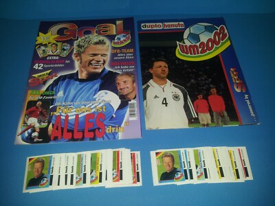 2002 World Cup Complete Set Ferrero Duplo Hanuta World Cup 2002