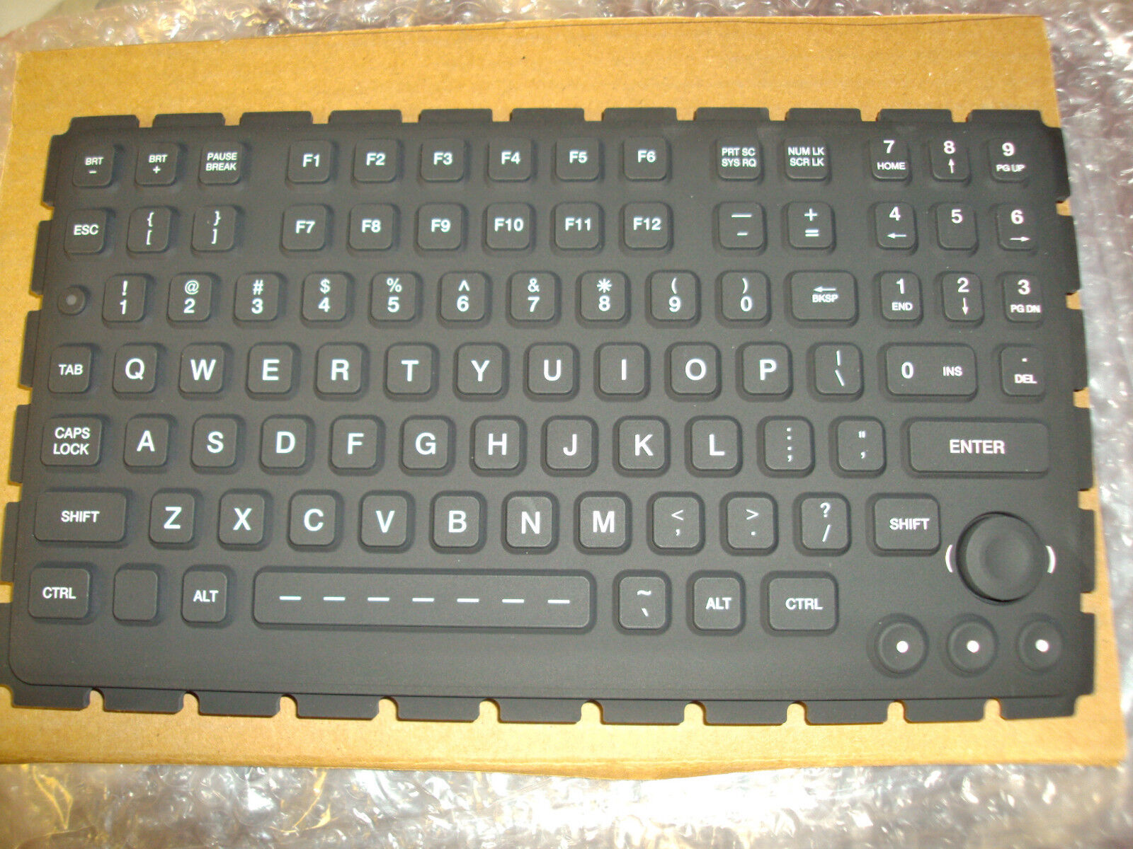SLK-880-FSR - iKey Backlit Military Keyboard Skins Esterline 
