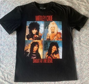 モトリクルー　ヴィンテージ　Tシャツ　1983-84 シャウトアットザデビル Vintage Motley Crue 1983/1984 