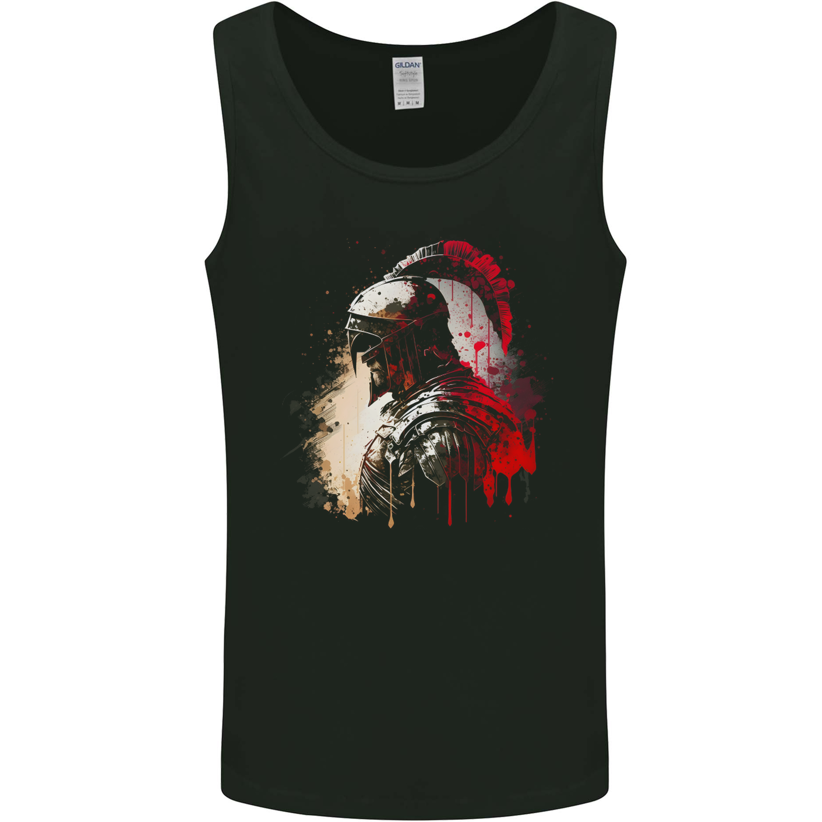 A Spartan Gladiator Bodybuilding MMA Mens Vest Tank Top