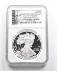PF70 UCAM 2011-W American Silver Eagle ER 25th Anniversary NGC *2631