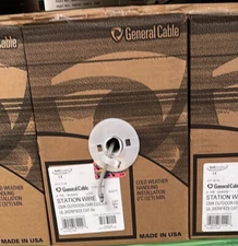 GenSPEED 600FT Cat5e UTP Riser CMX OUTDOOR-CMR, 100% Solid Copper UL Made in USA