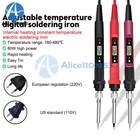 80W Internal Thermal Digital Adjustable Temperature Electric Soldering Iron Set