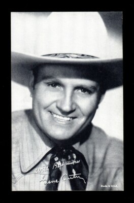 1948-52 ARCADE EXHIBITS HOLLYWOOD GENE AUTRY NM-MT OR BETTER!
