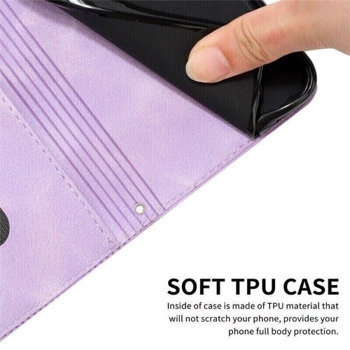PU Leather Wallet Strap Phone Case For iPhone 16 15 14 13 12 11 Pro Max XR 7 8 - 第 45/85 張圖片